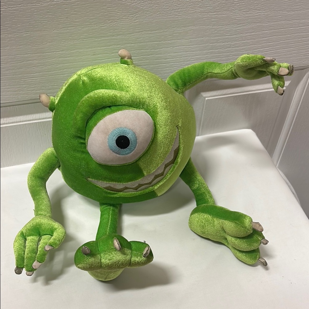 Green Plush Disney Monster Toy